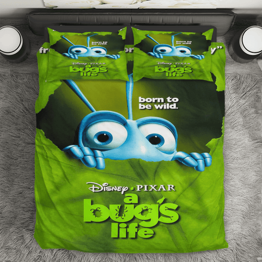 A Bug's Life Poster 2 3PCS 3PCS Bedding Set Duvet Cover And Pillow Cases Gift For Fan