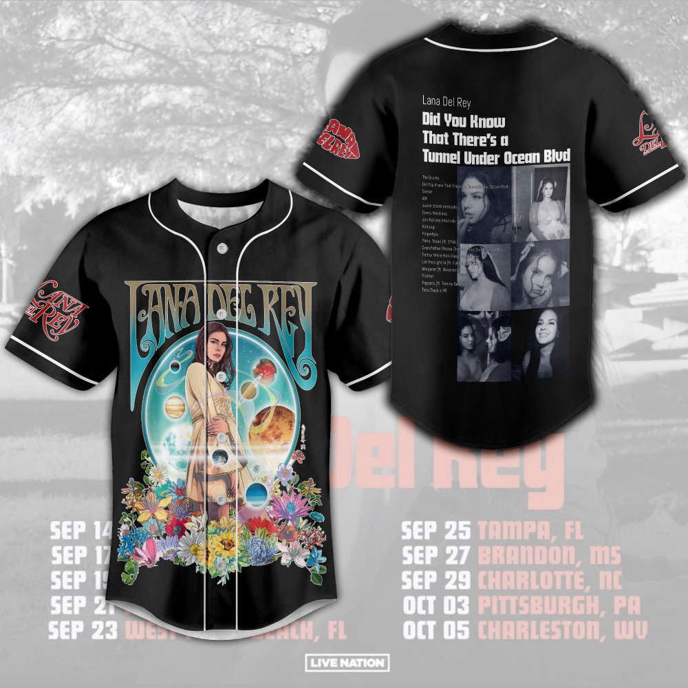Lana Del Rey Baseball Jersey - Happiness Is A Butterfly Shirt Deel Rey Merch & Album - Aopprinter