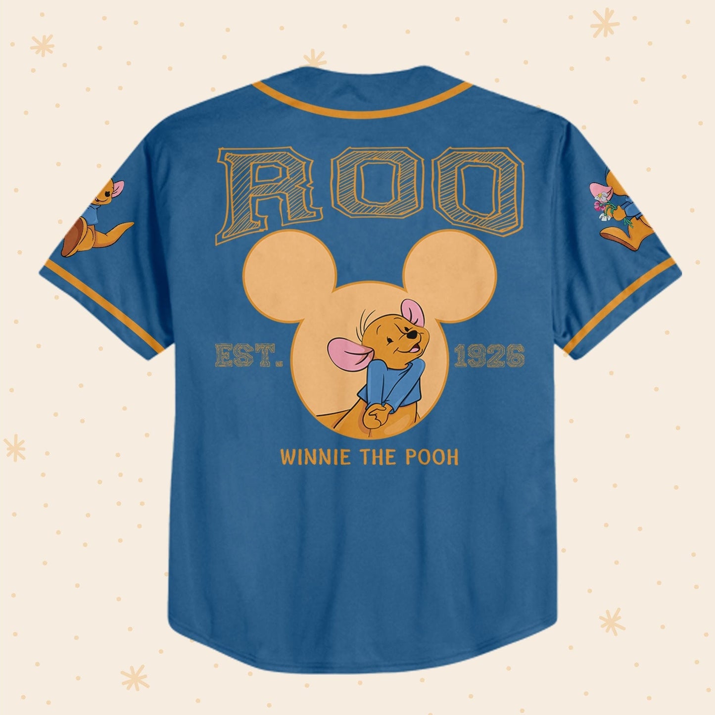 Personalized Winnie The Pooh Roo Baseball Jersey - Bafud