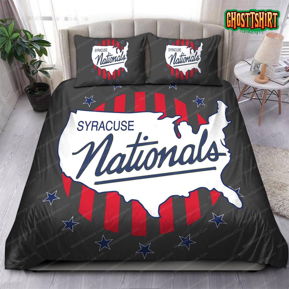 1950-1963 Logo Philadelphia 76ers NBA 115 Bedding Set