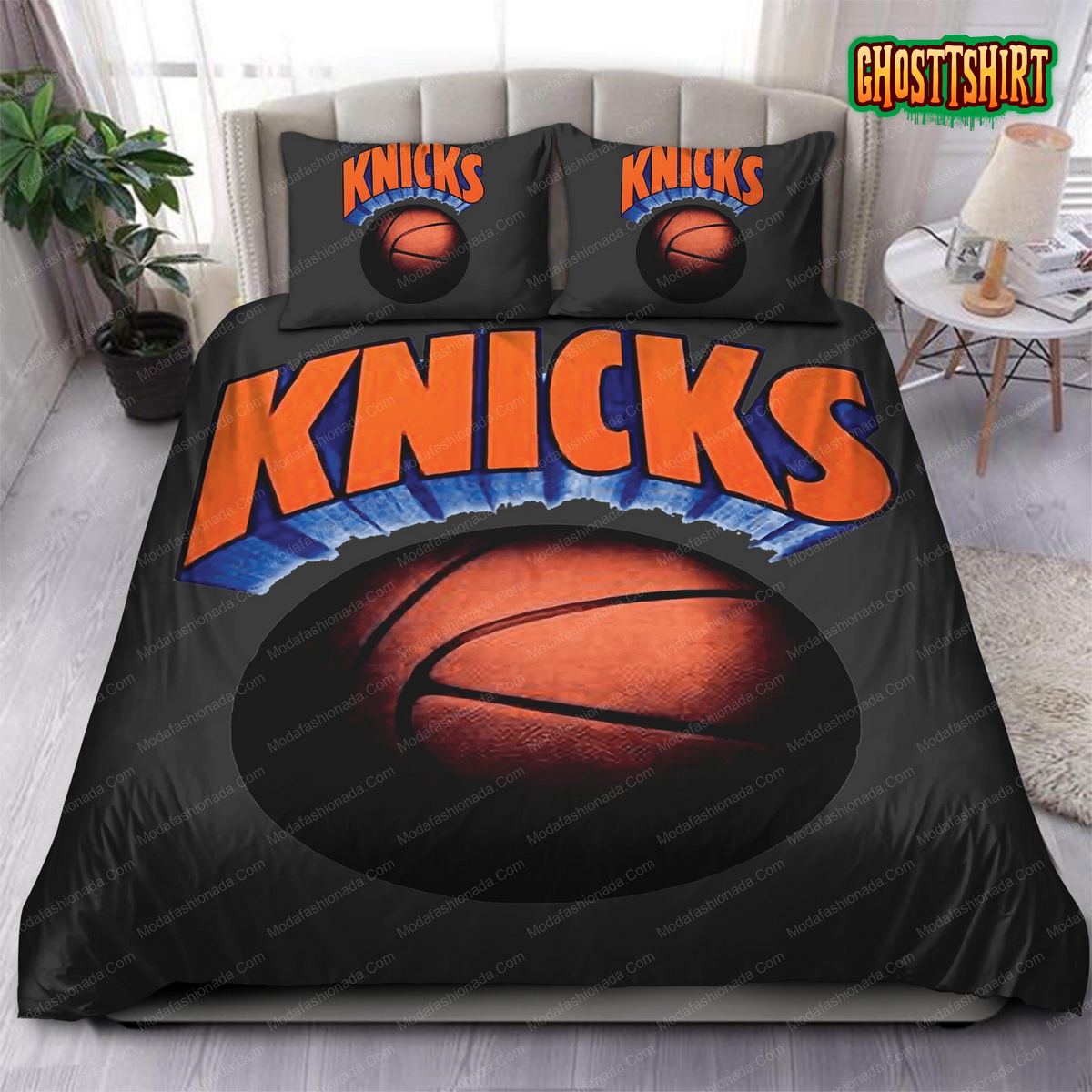 1965-1979 Logo New York Knicks NBA 161 Bedding Set