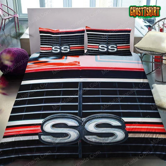 1970 Chevrolet Chevelle Ss 454 Grille Cars 29 Bedding Set