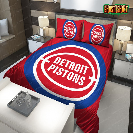 1979-1996 Logo Detroit Pistons NBA 221 Bedding Set