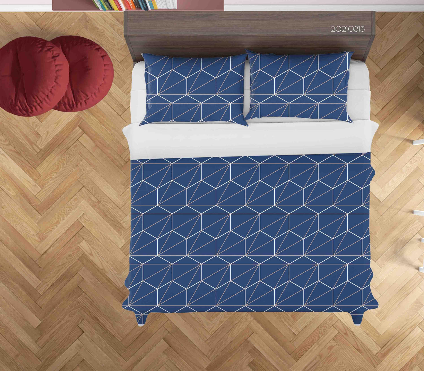 3D Abstract Geometric Art Decoration Quilt Cover Set Bedding Set Duvet Cover Pillowcases 226