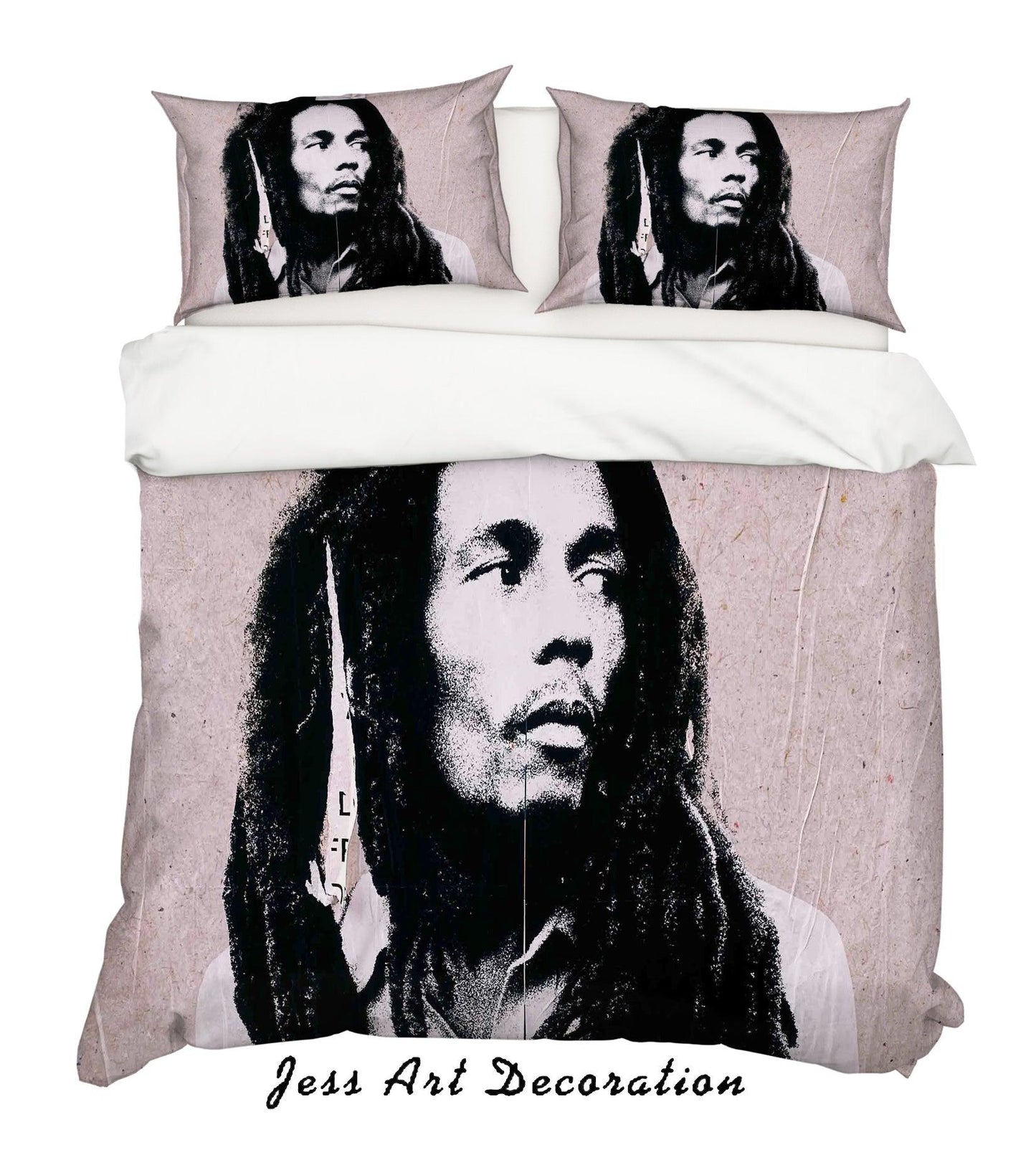 3D Black White Portrait Characters Quilt Cover Set Bedding Set Pillowcasesn 39