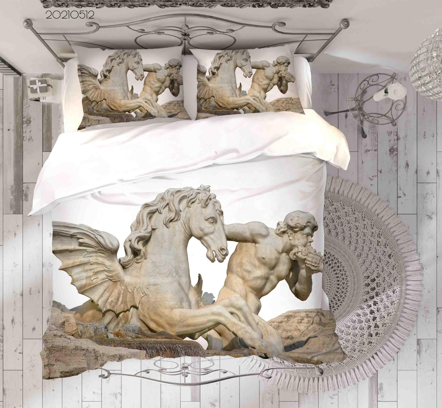 3D Art Sculpture Quilt Cover Set Bedding Set Duvet Cover Pillowcases 233