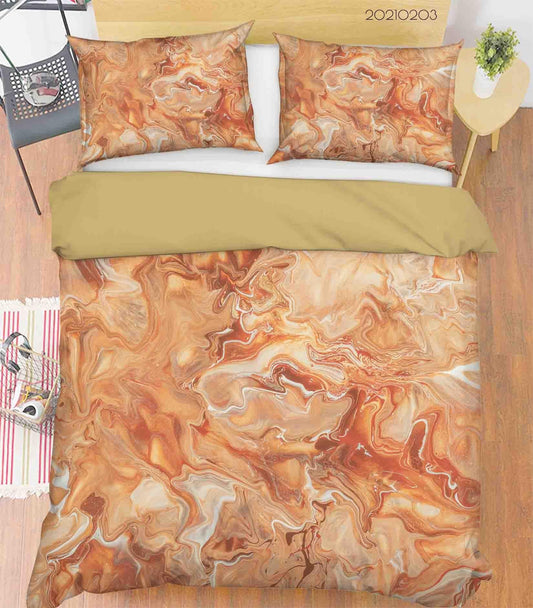 3D Abstract Marble Texture Quilt Cover Set Bedding Set Duvet Cover Pillowcases 34