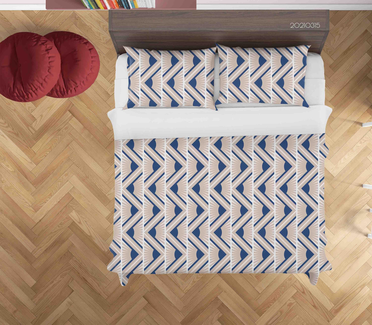 3D Abstract Geometric Art Decoration Quilt Cover Set Bedding Set Duvet Cover Pillowcases 229