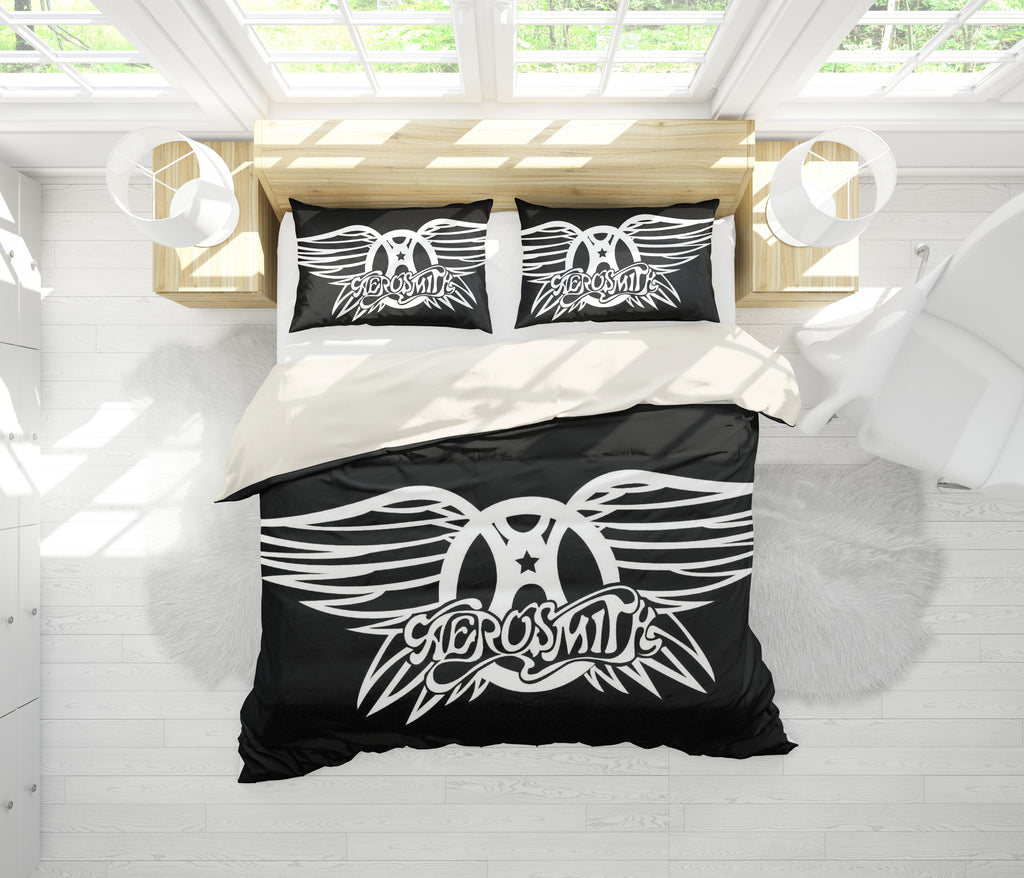 Aerosmith Black Bedding Set