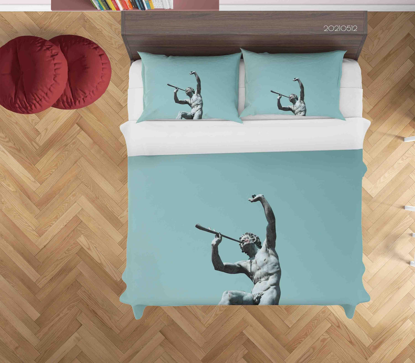 3D Art Sculpture Quilt Cover Set Bedding Set Duvet Cover Pillowcases 264