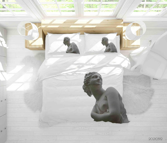 3D Art Sculpture Quilt Cover Set Bedding Set Duvet Cover Pillowcases 304