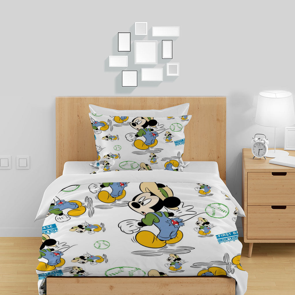3D Cartoon Mich Softball Quilt Cover Set Bedding Set Duvet Cover Pillowcases 1292