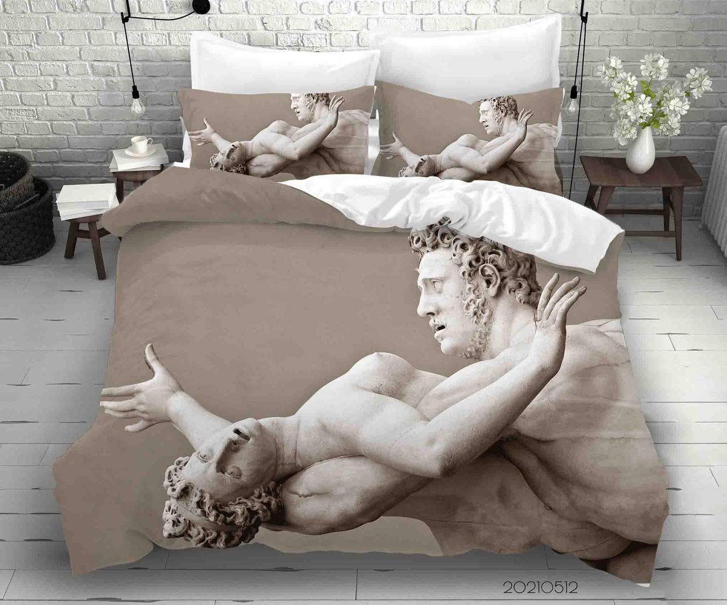 3D Art Sculpture Quilt Cover Set Bedding Set Duvet Cover Pillowcases 287