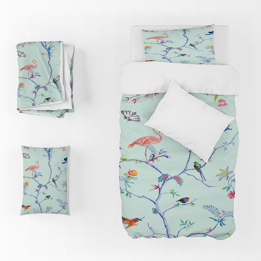 3D Cartoon Cat Gray Dance Quilt Cover Set Bedding Set Duvet Cover Pillowcase 1384