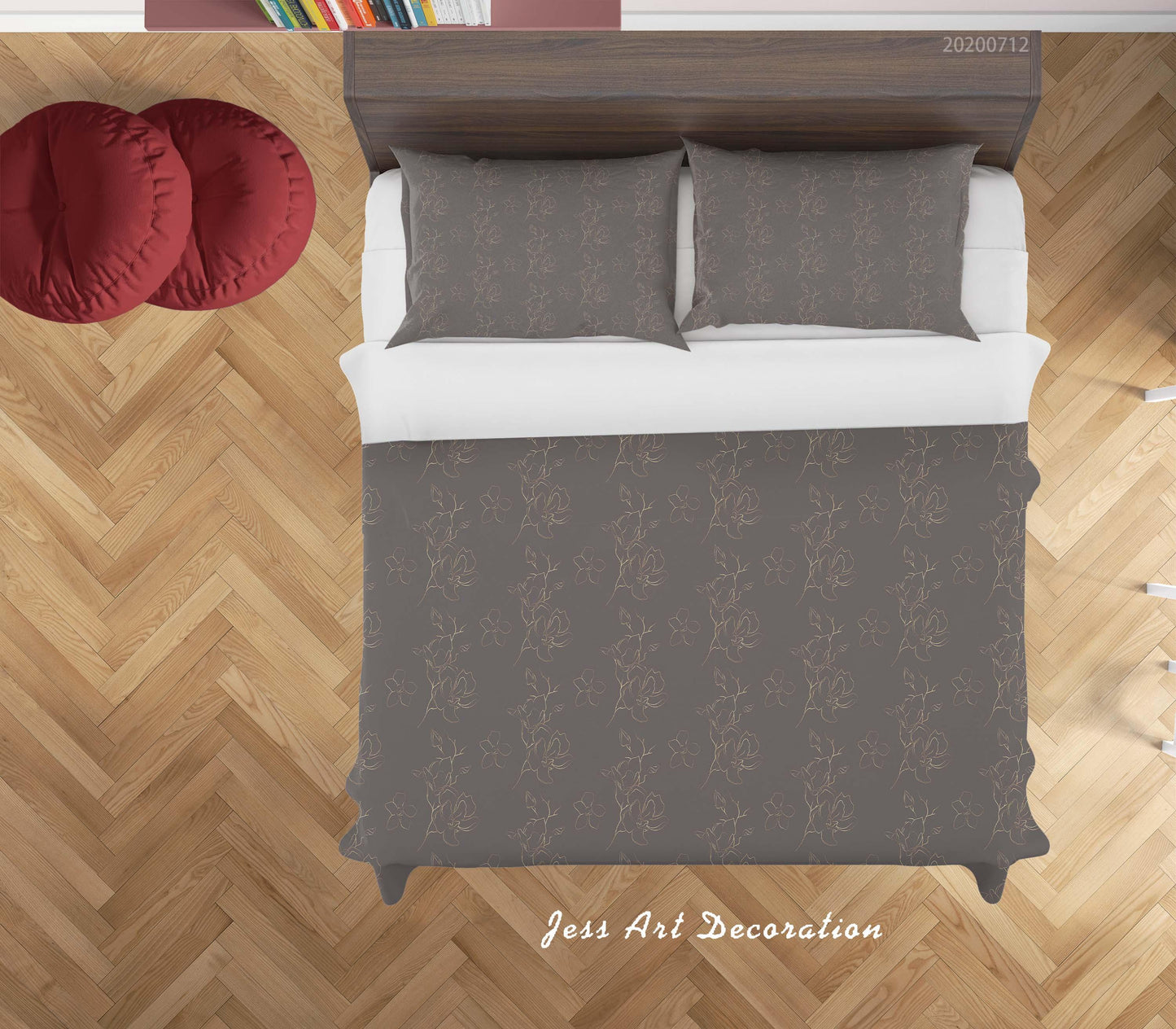 3D Abstract Vintage Gray Line Pattern Quilt Cover Set Bedding Set Duvet Cover Pillowcases WJ 4100