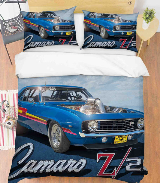 3D Automobile Letter Cloud Sky Quilt Cover Set Bedding Set Duvet Cover Pillowcase 423