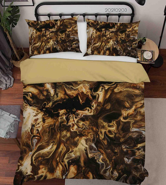 3D Abstract Marble Texture Quilt Cover Set Bedding Set Duvet Cover Pillowcases 67