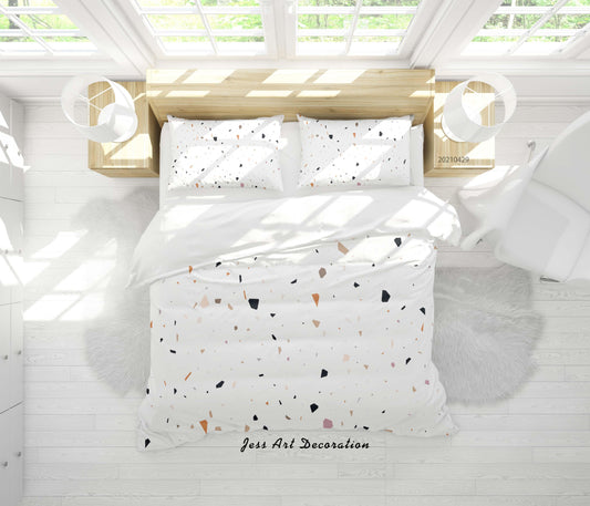 3D Abstract Marble Texture Quilt Cover Set Bedding Set Duvet Cover Pillowcases 213