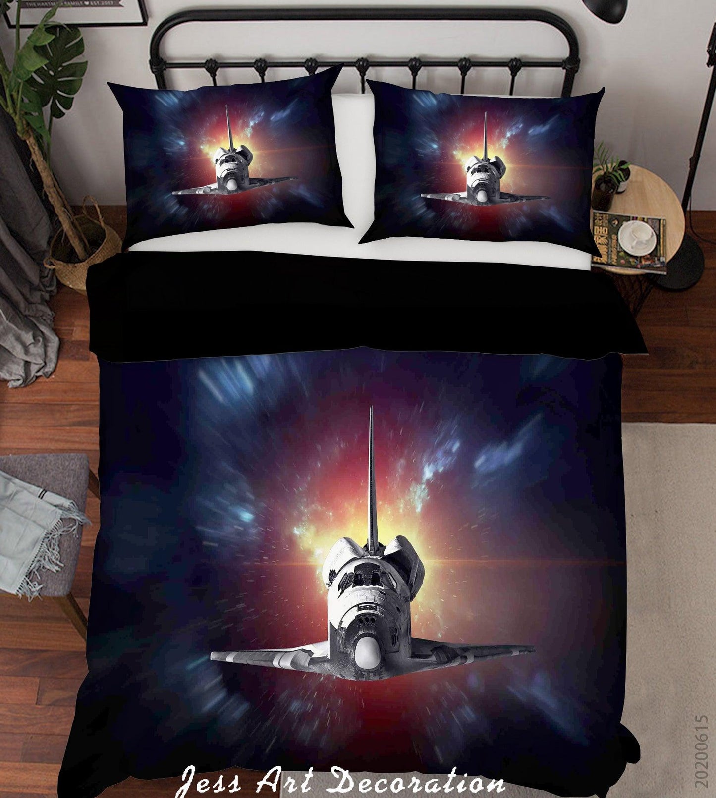 3D Aircraft Quilt Cover Set Bedding Set Duvet Cover Pillowcases SF81
