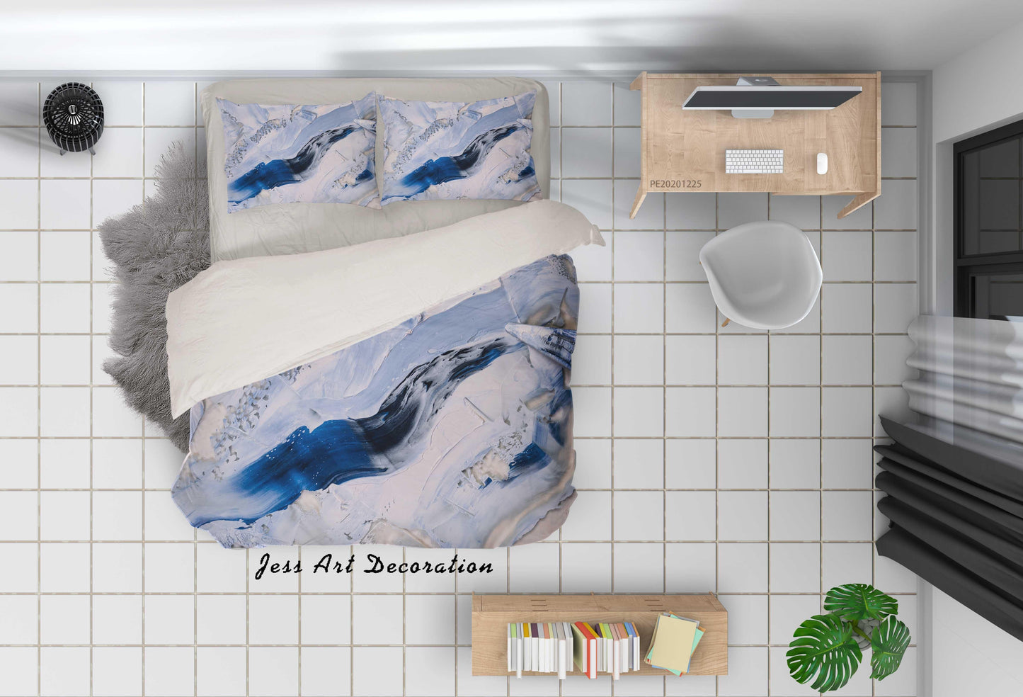 3D Abstract Graffiti Pattern Quilt Cover Set Bedding Set Duvet Cover Pillowcases 34