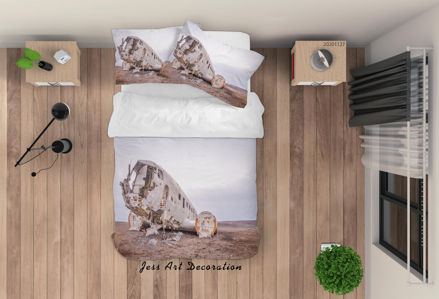 3D Abstract Wilderness Space Awayandabroad Quilt Cover Set Bedding Set Duvet Cover Pillowcases LXL