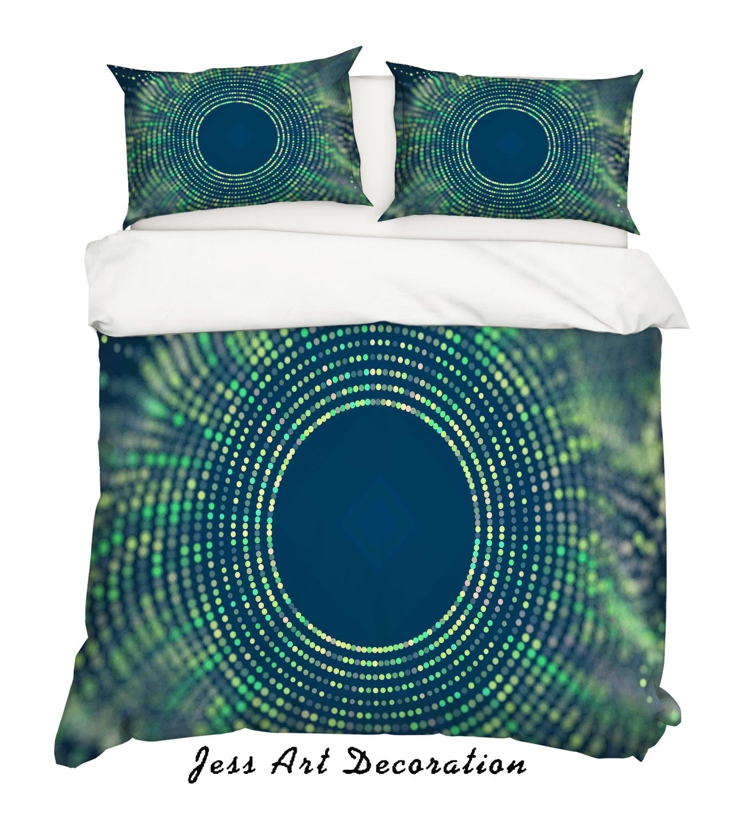 3D Abstract Sun Quilt Cover Set Bedding Set Pillowcases 09