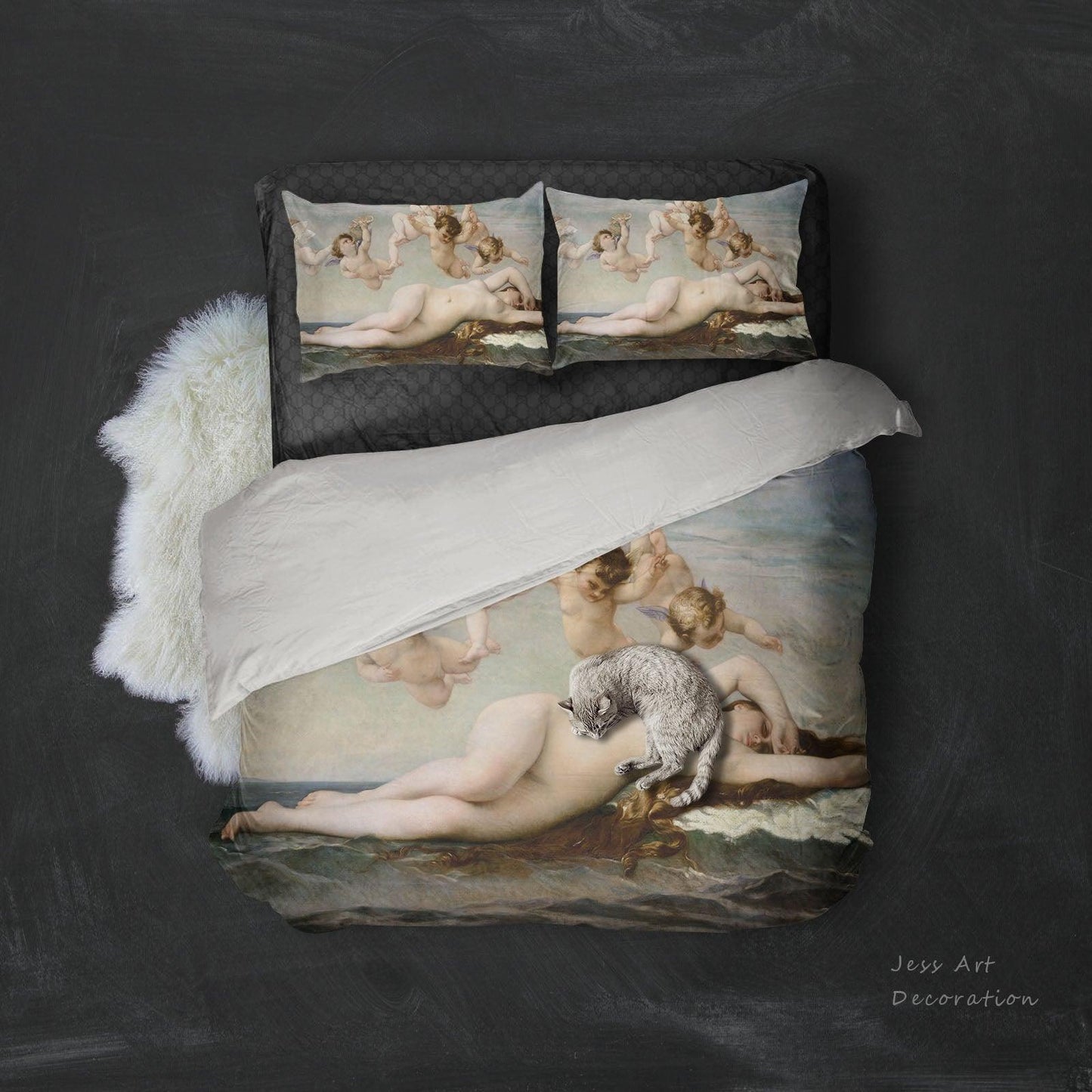 3D Angel Sea Quilt Cover Set Bedding Set Pillowcases 97