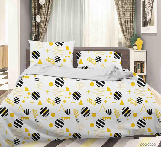 3D Abstract Geometric Pattern Quilt Cover Set Bedding Set Duvet Cover Pillowcases 125
