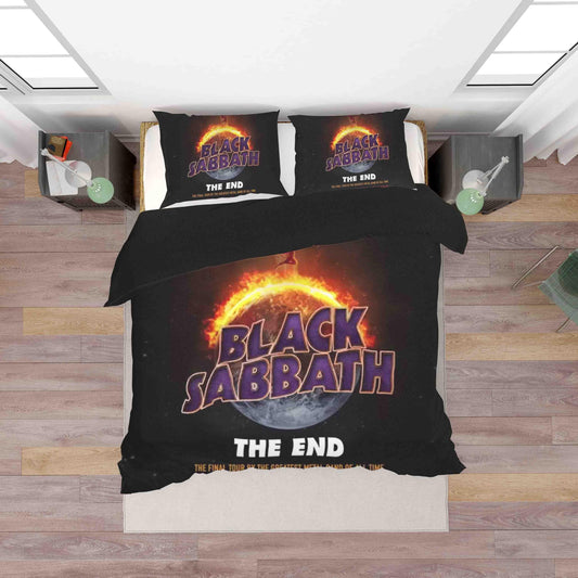 3D Black Sabbath Planet Quilt Cover Set Bedding Set Duvet Cover Pillowcases SF18