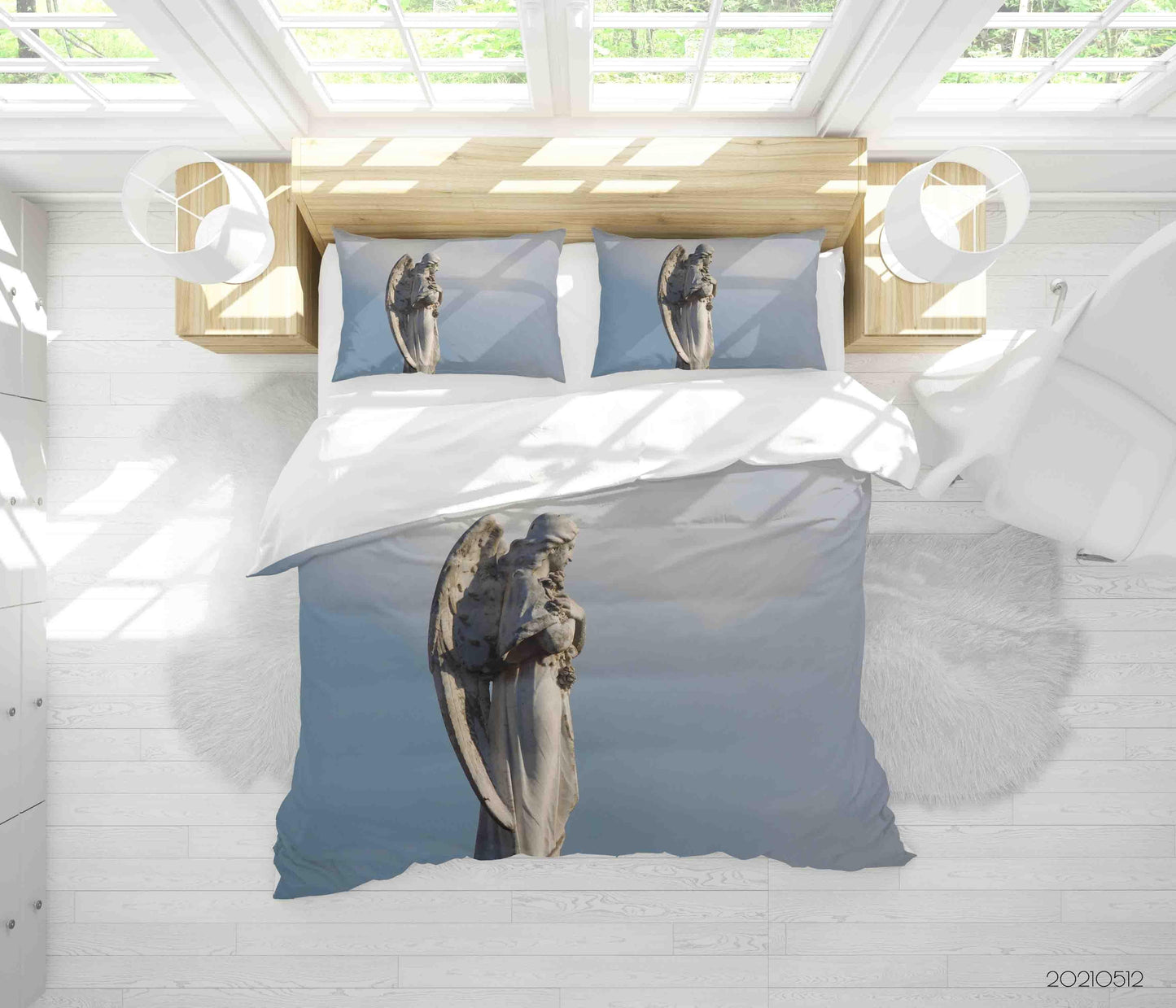 3D Art Sculpture Quilt Cover Set Bedding Set Duvet Cover Pillowcases 303