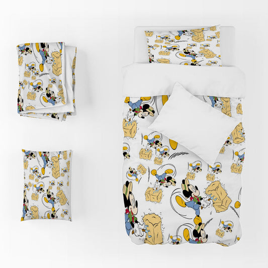 3D Cartoon Mich Ice Cube Quilt Cover Set Bedding Set Duvet Cover Pillowcase 1400