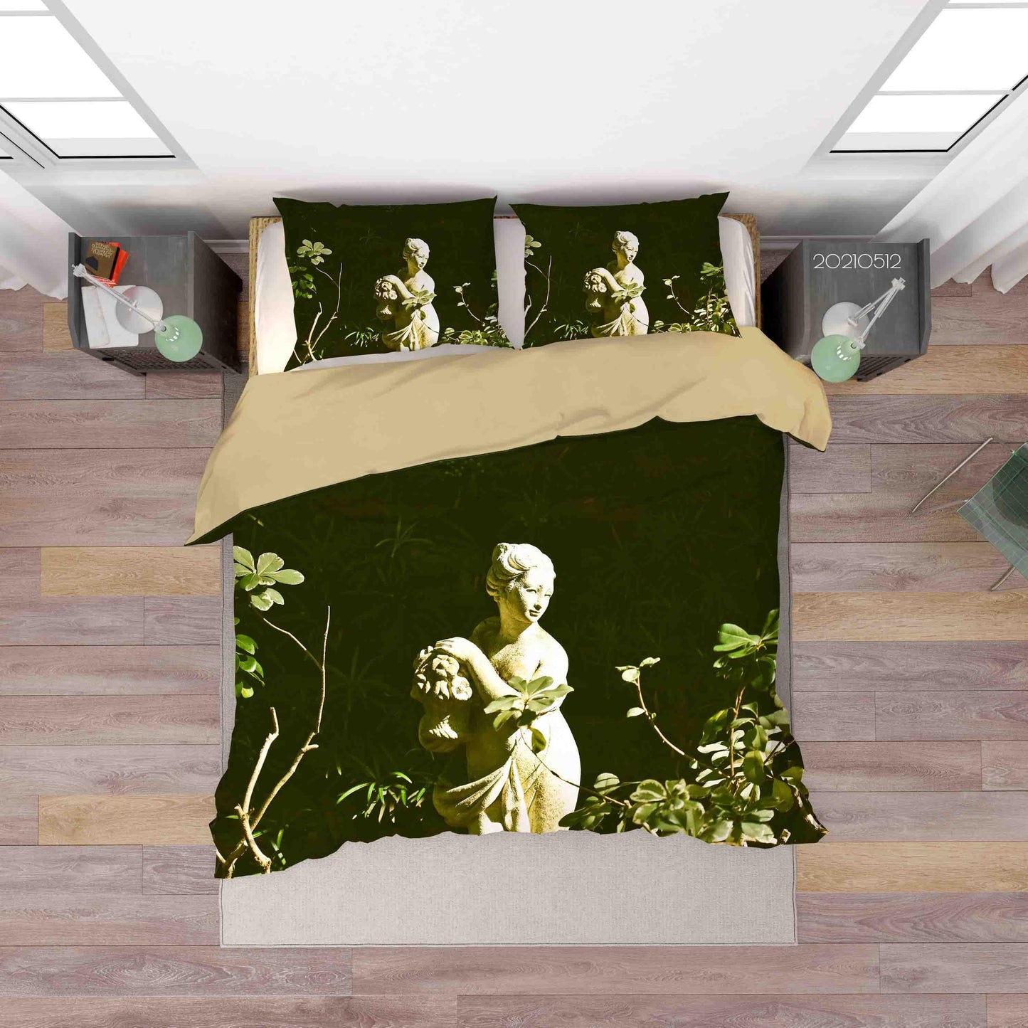 3D Art Sculpture Quilt Cover Set Bedding Set Duvet Cover Pillowcases 302