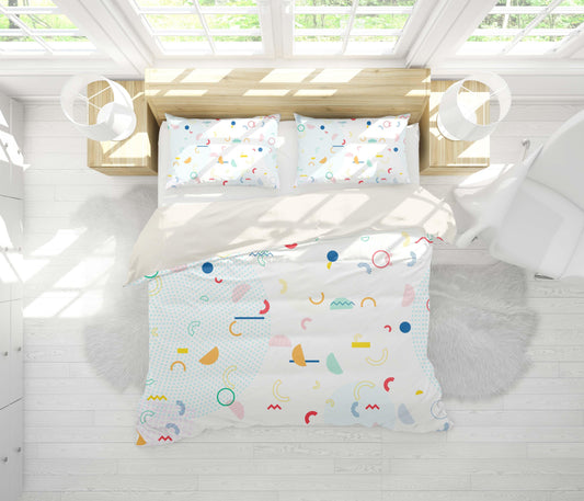3D Cartoon Pattern Quilt Cover Set Bedding Set Pillowcases 12