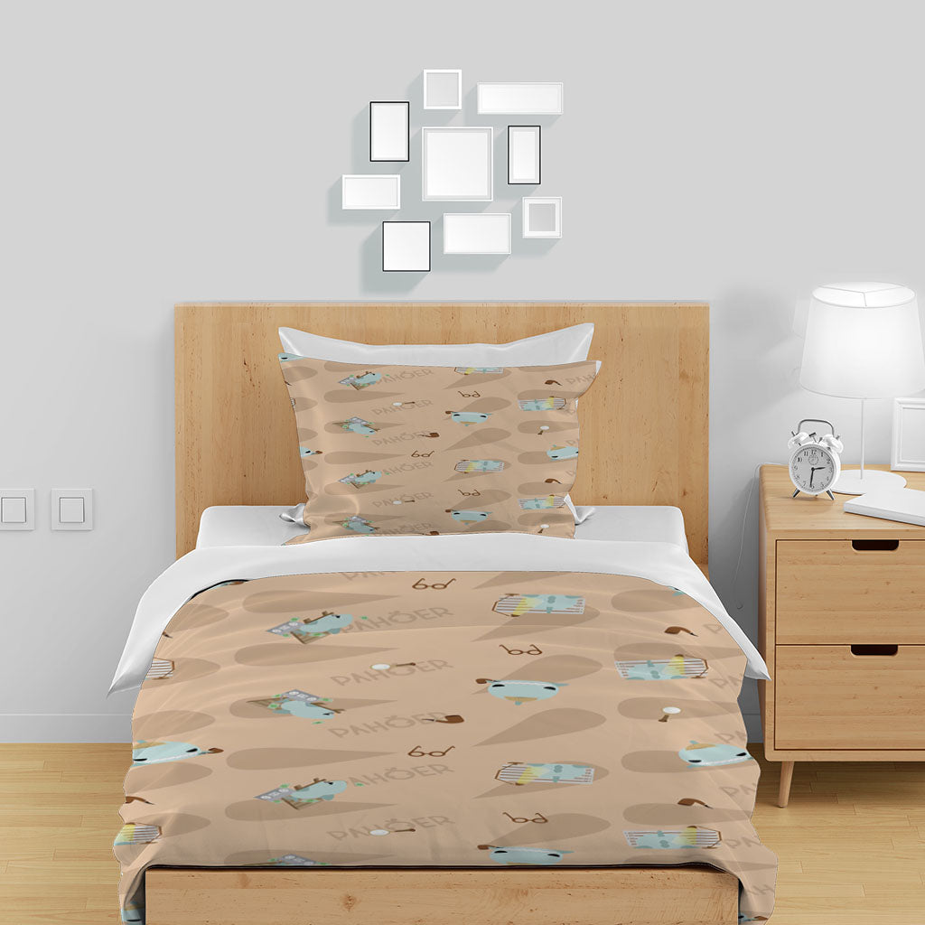 3D Cartoon Note Letter Pink Quilt Cover Set Bedding Set Duvet Cover Pillowcase 1407