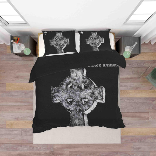 3D Black Sabbath Cross Quilt Cover Set Bedding Set Duvet Cover Pillowcases SF20
