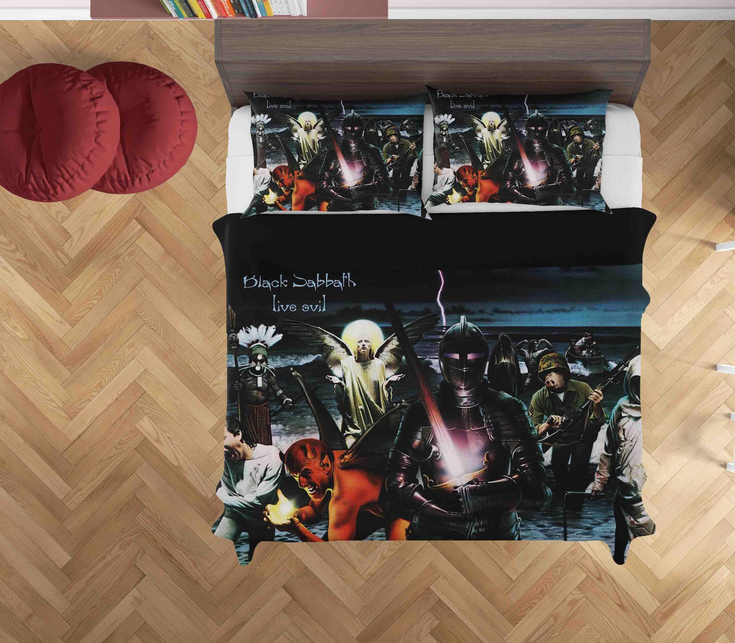 3D Black Sabbath Quilt Cover Set Bedding Set Duvet Cover Pillowcases SF21