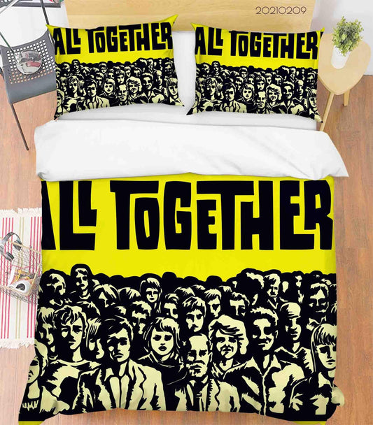 3D Artist Graffiti Works Quilt Cover Set Bedding Set Duvet Cover Pillowcases 246