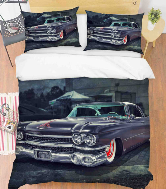 3D Automobile Tent Brick Quilt Cover Set Bedding Set Duvet Cover Pillowcase 366