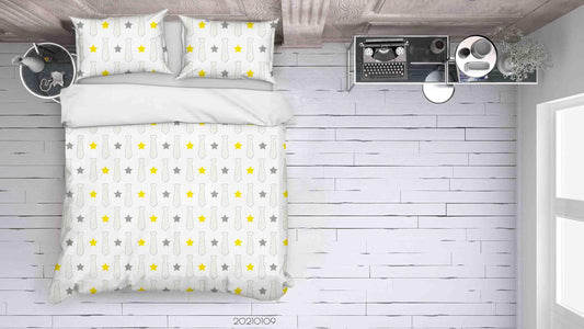 3D Cartoon Floral Pattern Quilt Cover Set Bedding Set Duvet Cover Pillowcases 81 LQH