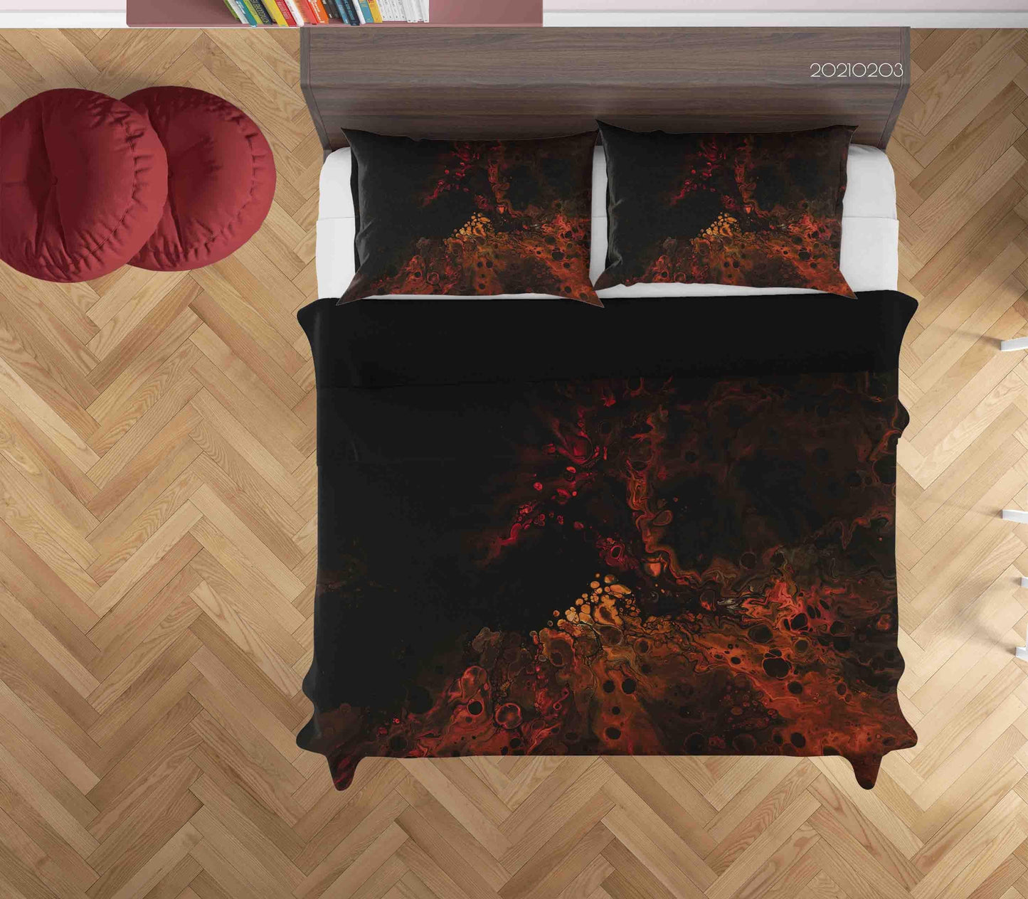 3D Abstract Marble Texture Quilt Cover Set Bedding Set Duvet Cover Pillowcases 31