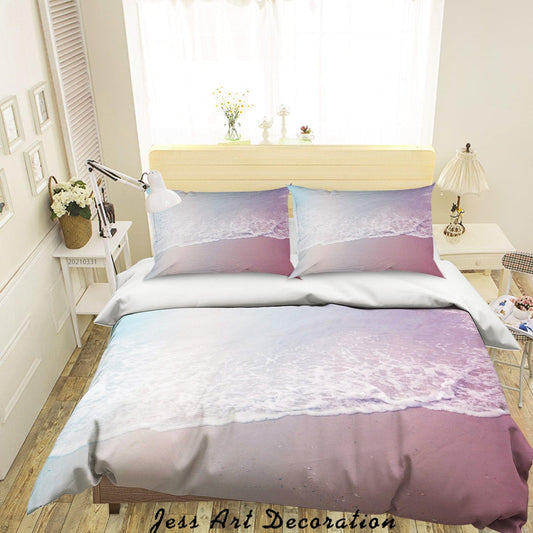3D Beach Landscape Quilt Cover Set Bedding Set Duvet Cover Pillowcases 212