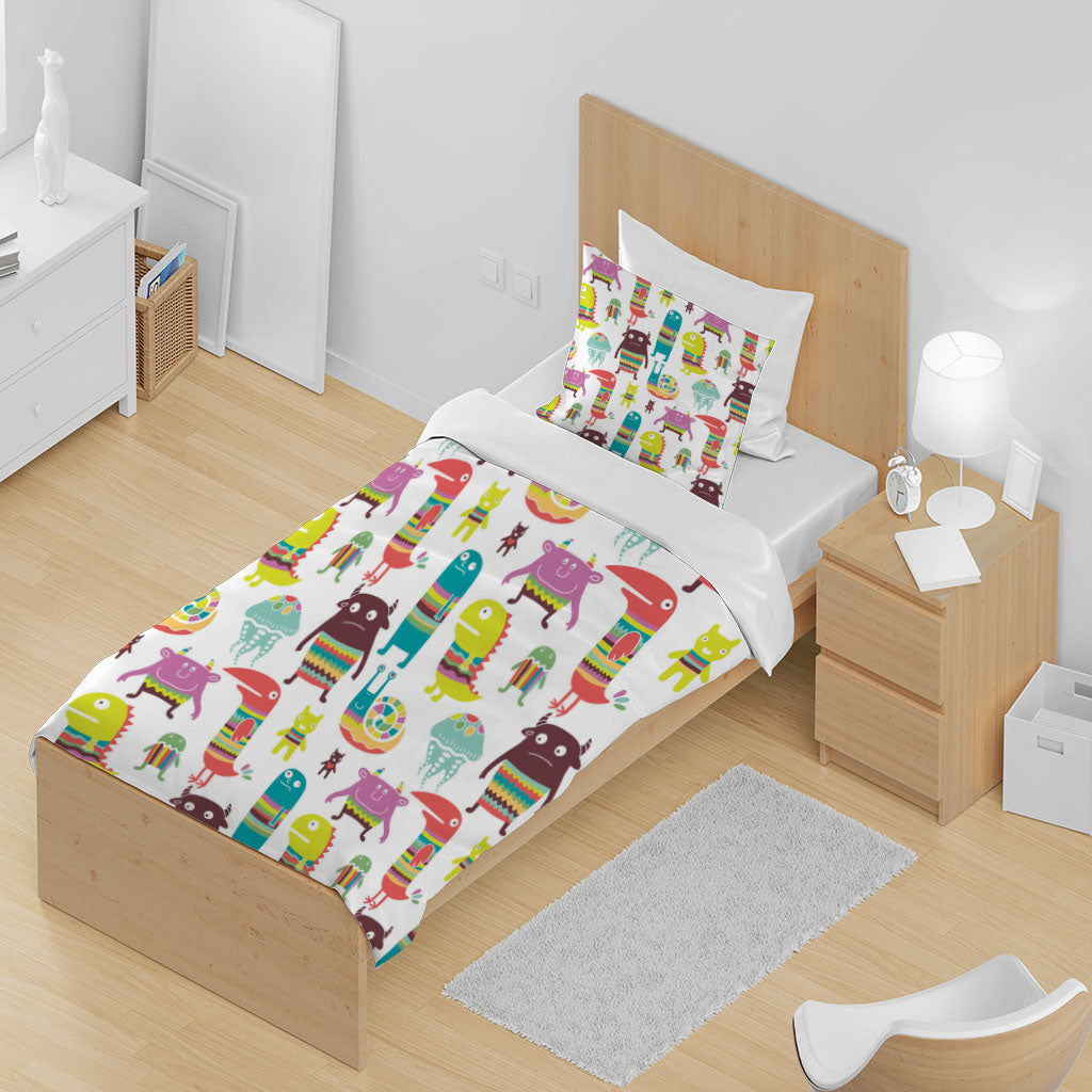 3D Cartoon Dinosaur Octopus Quilt Cover Set Bedding Set Duvet Cover Pillowcase 1430