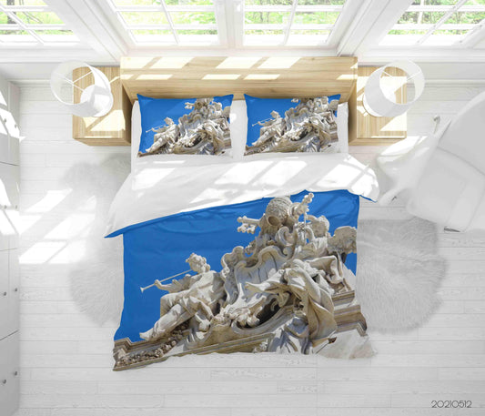 3D Art Sculpture Quilt Cover Set Bedding Set Duvet Cover Pillowcases 242