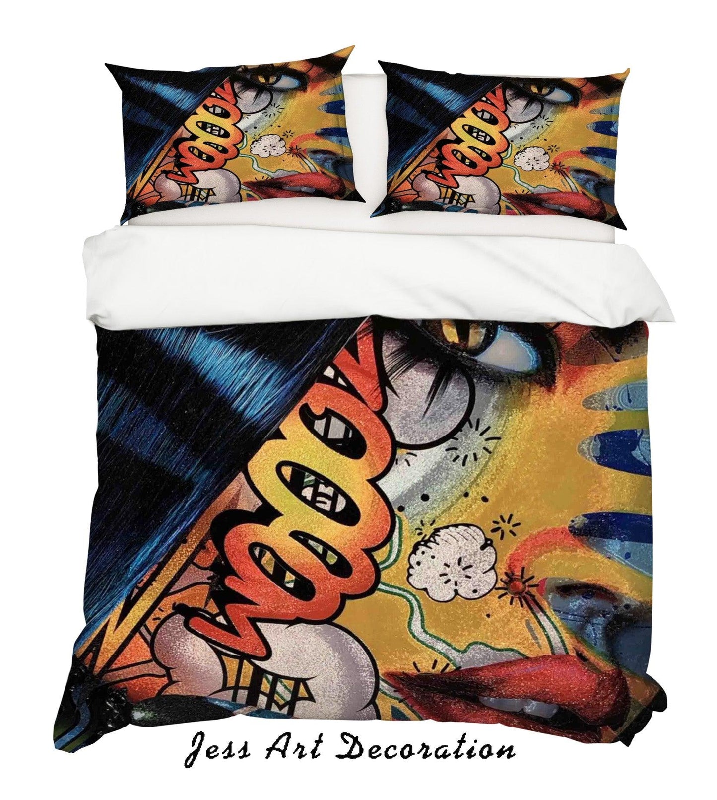 3D Abstract Colorful Figure Child Quilt Cover Set Bedding Set Duvet Cover Pillowcases LXL