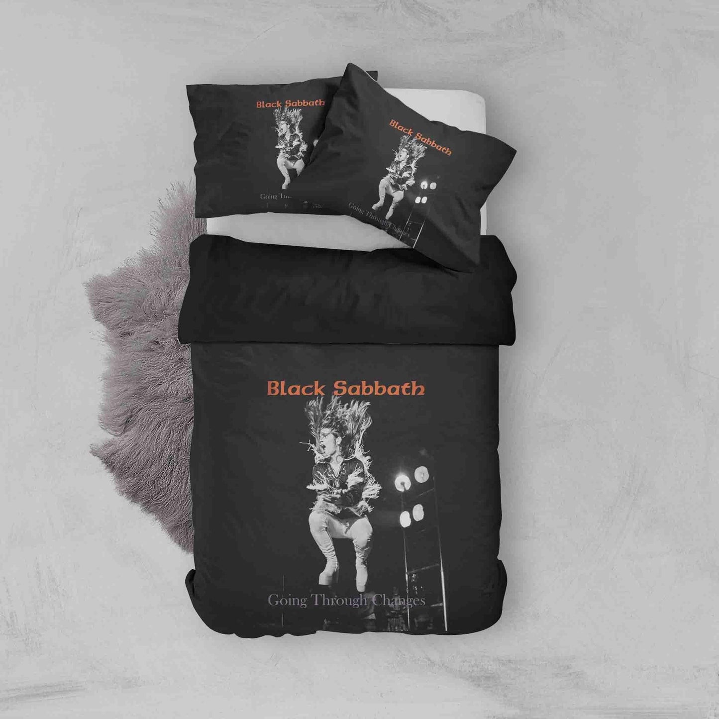 3D Black Sabbath Quilt Cover Set Bedding Set Duvet Cover Pillowcases SF08