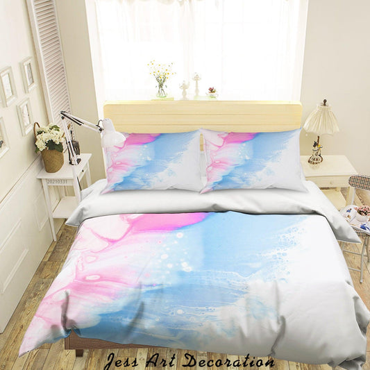 3D Abstract Color Graffiti Quilt Cover Set Bedding Set Duvet Cover Pillowcases 268