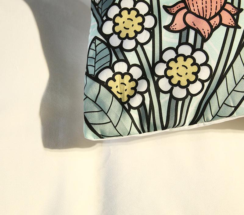 3D Bohemian Green Elephant Quilt Cover Set Bedding Set Pillowcases 20