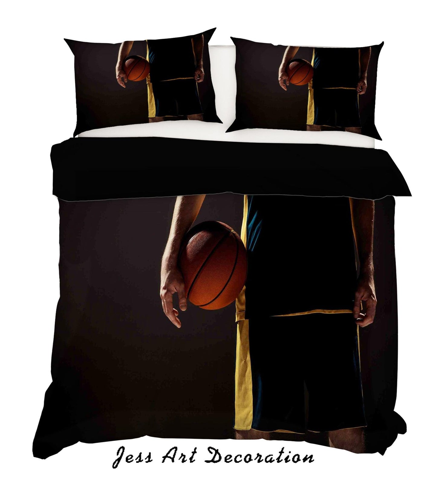 3D Basketball Player Quilt Cover Set Bedding Set Pillowcases 53