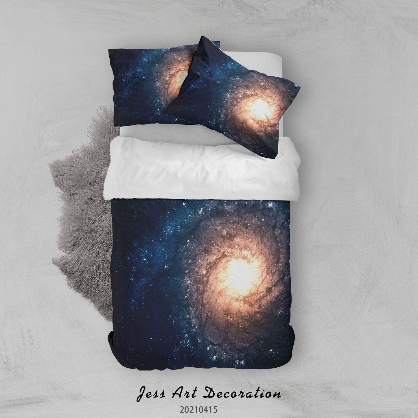3D Abstract Space Background Quilt Cover Set Bedding Set Duvet Cover Pillowcases 148