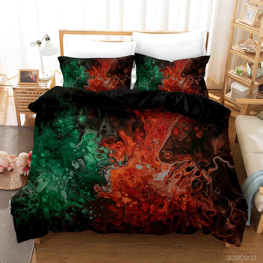 3D Abstract Color Marble Texture Quilt Cover Set Bedding Set Duvet Cover Pillowcases 24